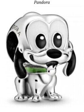 Disney Pluto Charm, Charms for Pandora Bracelet S925 ALE Sterling Silver Charm
